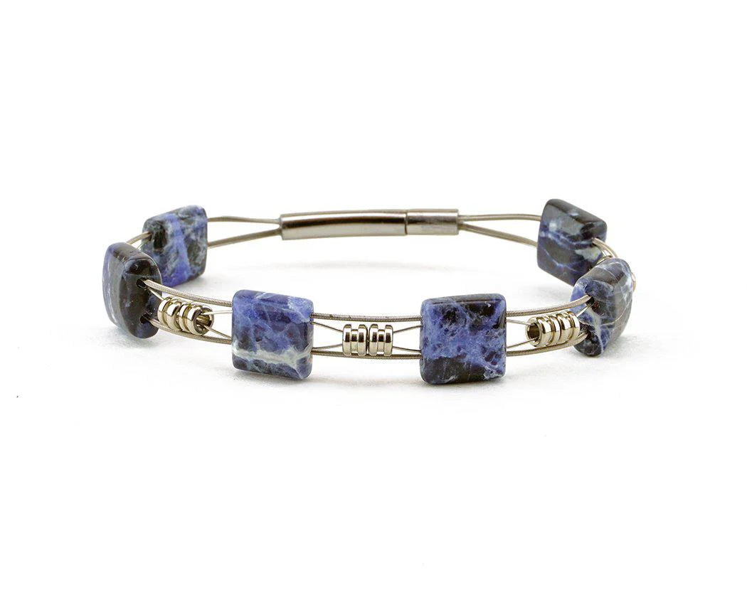 Emily Recycled Guitar String Bracelet