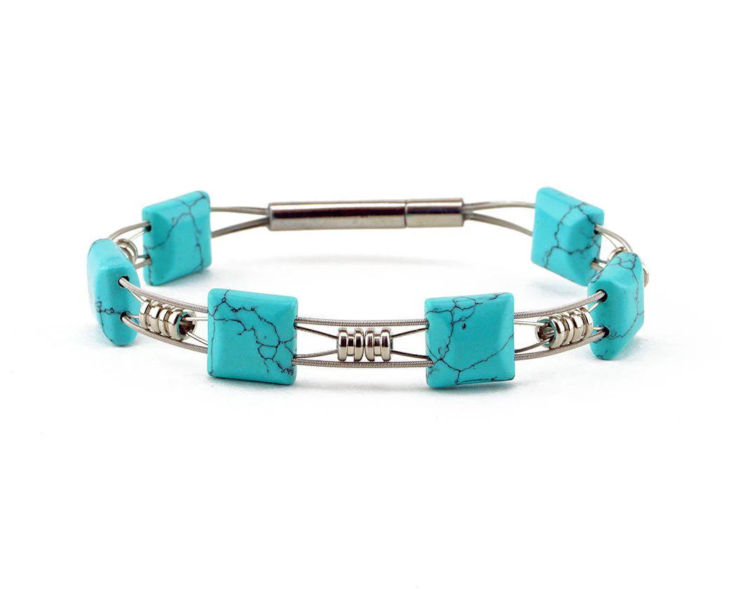 Emily Recycled Guitar String Bracelet