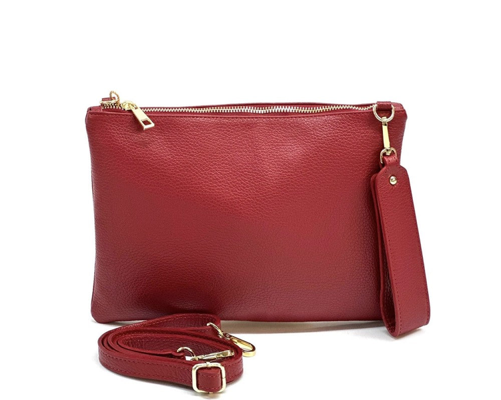 Aria Italian Leather Pochette