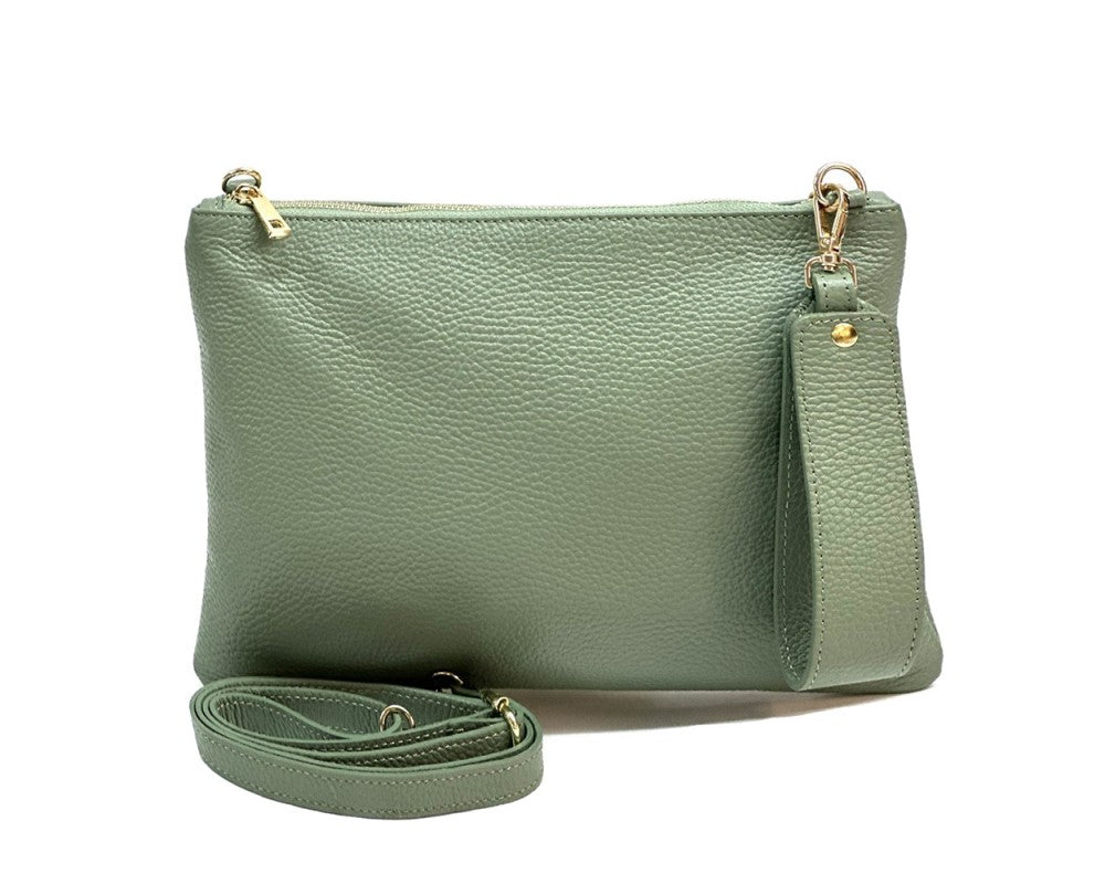 Aria Italian Leather Pochette