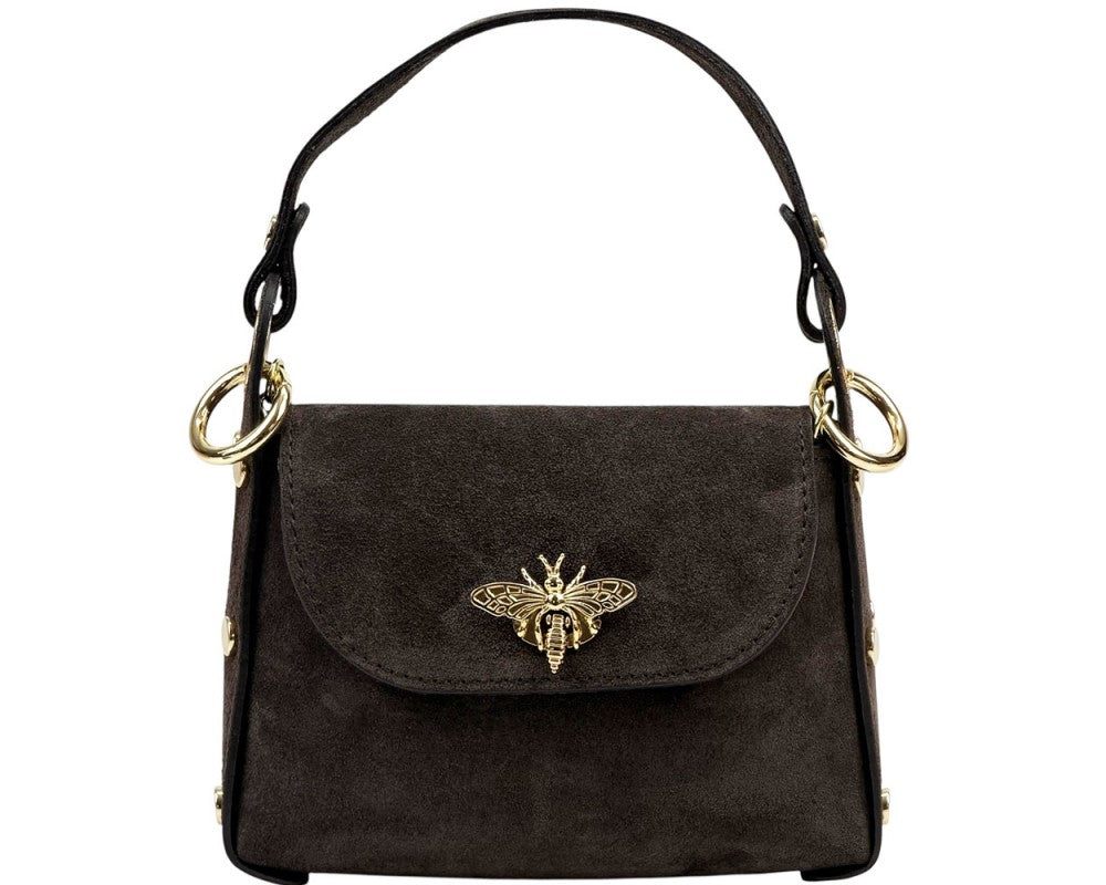 Italian Suede Venus Mini Hand Bag