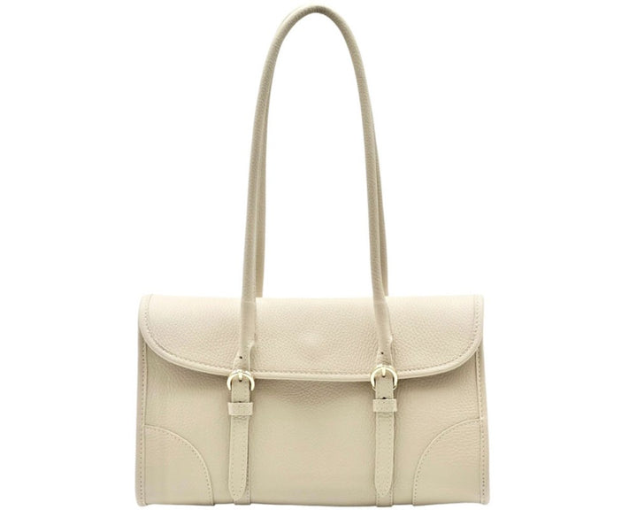 Ava Italian Leather Shoulder Bag