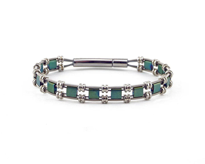 Grace Recycled Guitar String Bracelet