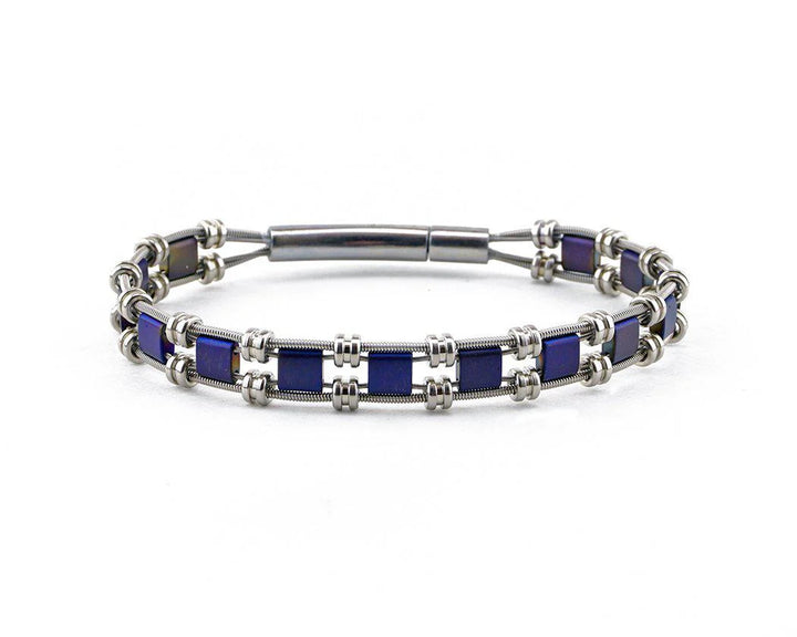 Grace Recycled Guitar String Bracelet
