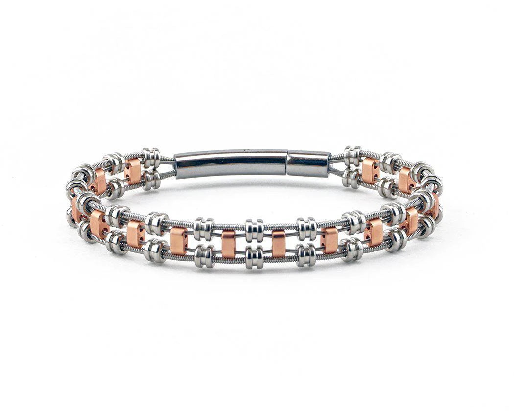 Grace Recycled Guitar String Bracelet