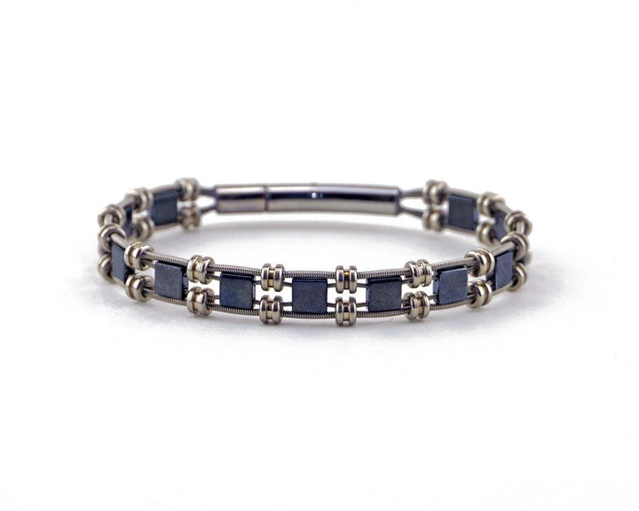 Grace Recycled Guitar String Bracelet