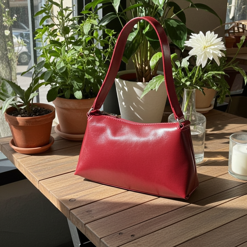 Princess Italian Leather Handbag — Assorted Styles