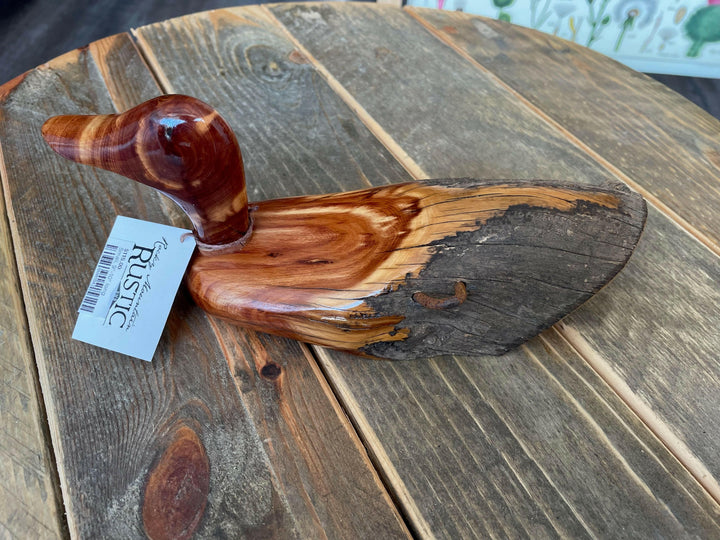 Hand-carved Wood Duck