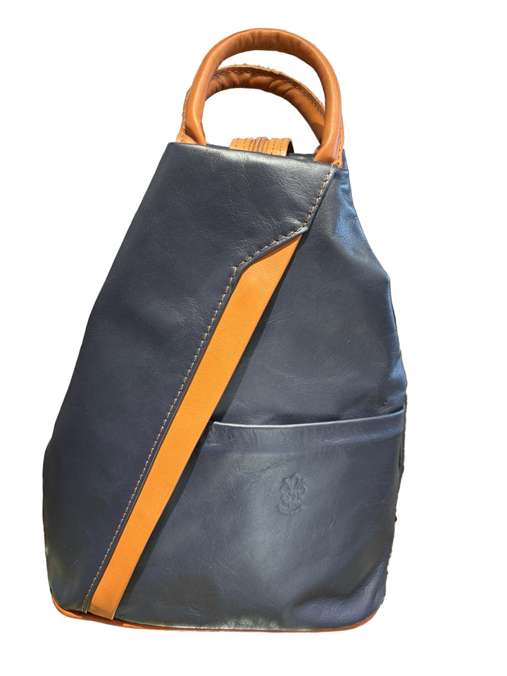Stylish leather backpack featuring premium craftsmanship and elegant design for sophisticated everyday use