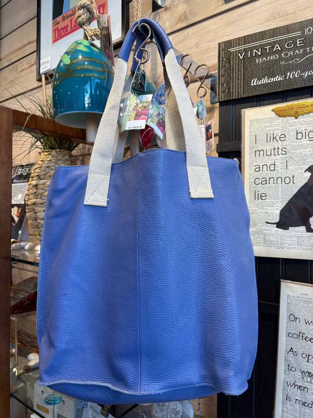 Lucy Leather Tote — Assorted Styles