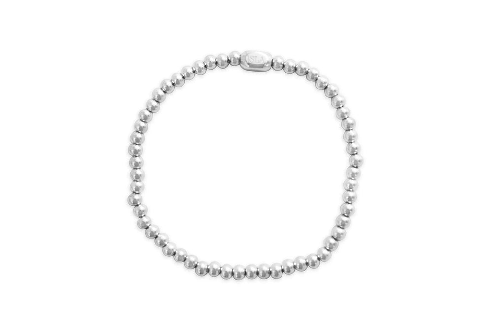 Isla 24/7 Stretch Plain Ball Bracelet | Artisans.
