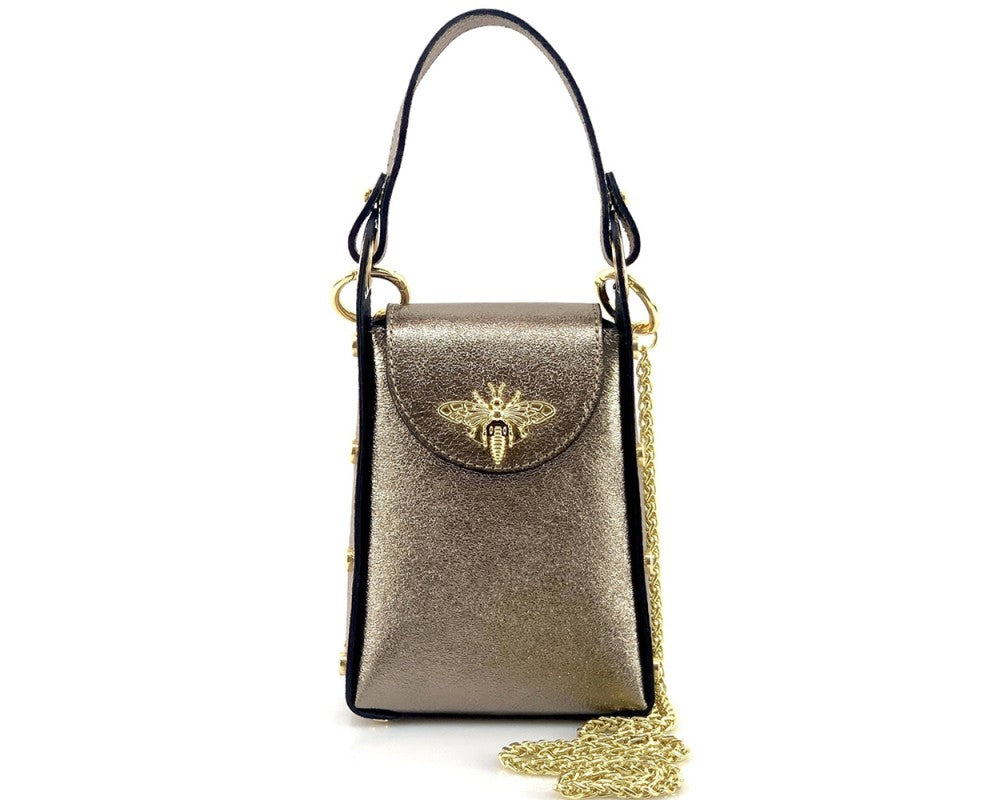 Lou Italian Leather Handbag