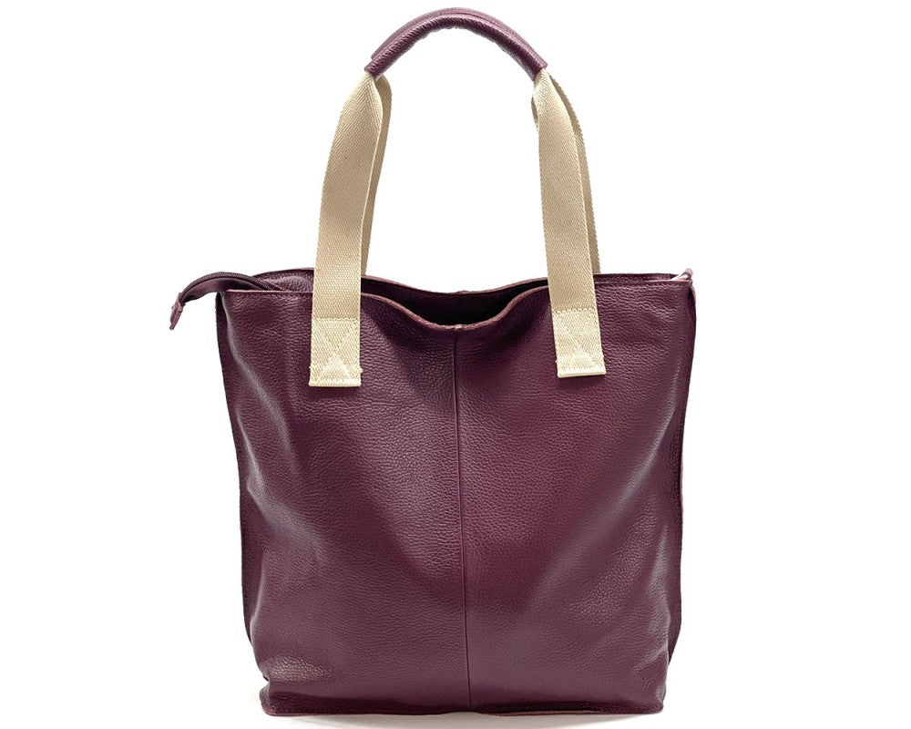 Lucy Leather Tote — Assorted Styles