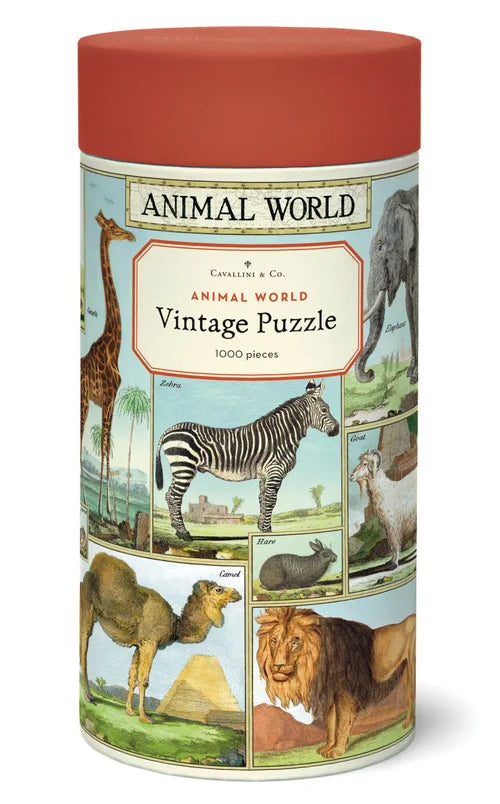 Cavallini Vintage 1,000 Piece Puzzles | Artisans.