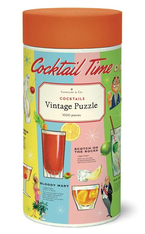 Cavallini Vintage 1,000 Piece Jigsaw Puzzle Collection