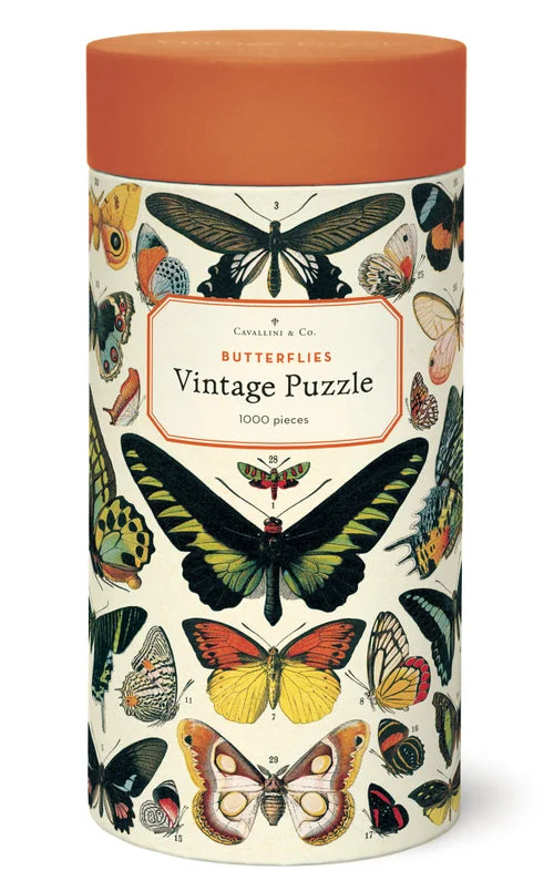 Cavallini Vintage 1,000 Piece Jigsaw Puzzle Collection