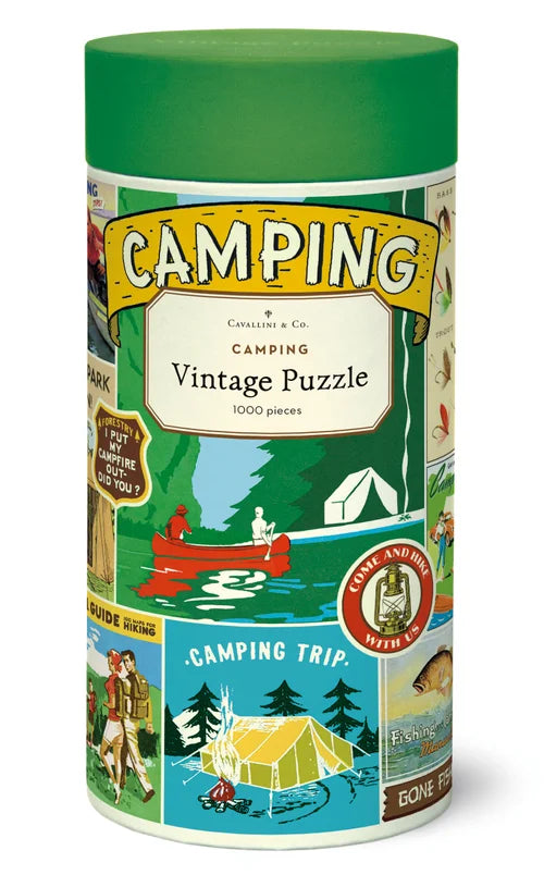 Cavallini Vintage 1,000 Piece Jigsaw Puzzle Collection