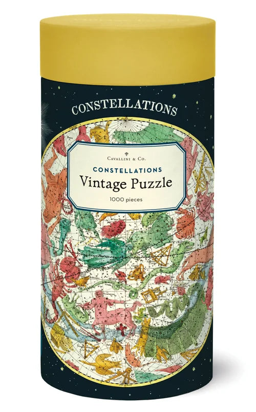 Cavallini Vintage 1,000 Piece Jigsaw Puzzle Collection