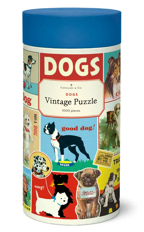 Cavallini Vintage 1,000 Piece Jigsaw Puzzle Collection