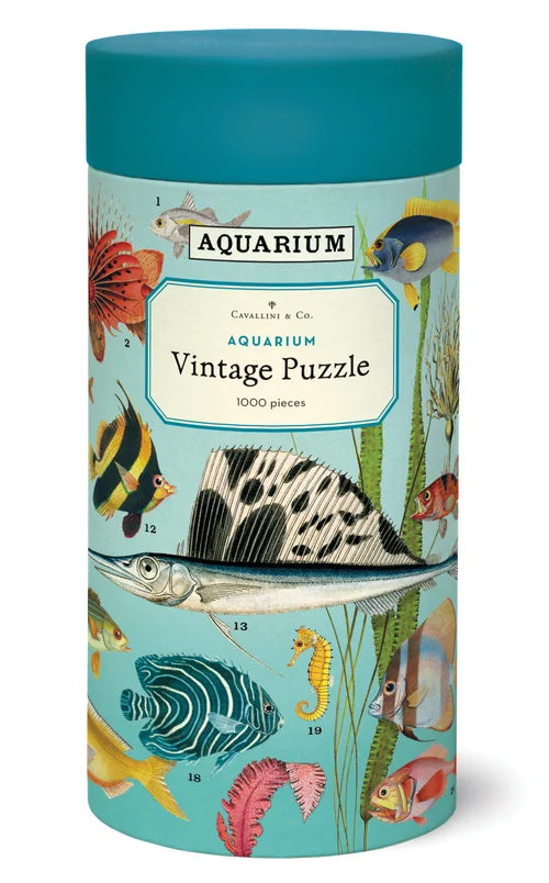 Cavallini Vintage 1,000 Piece Jigsaw Puzzle Collection