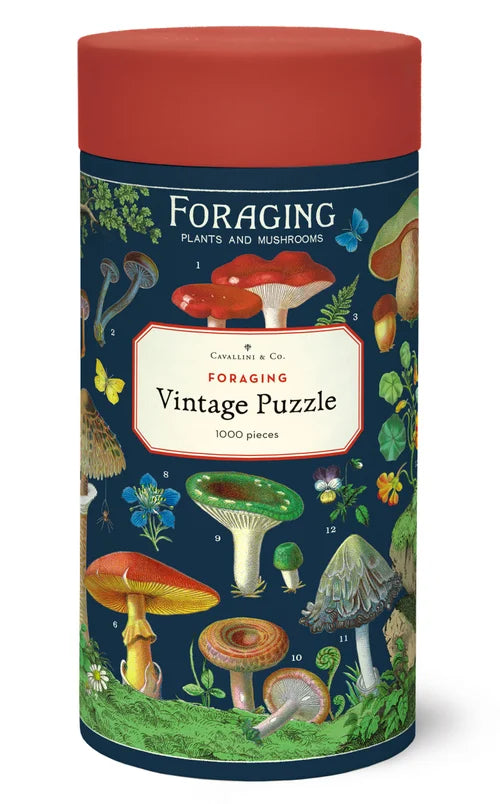 Cavallini Vintage 1,000 Piece Jigsaw Puzzle Collection