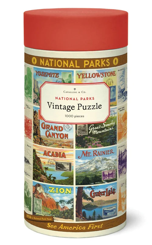 Cavallini Vintage 1,000 Piece Puzzles | Artisans.