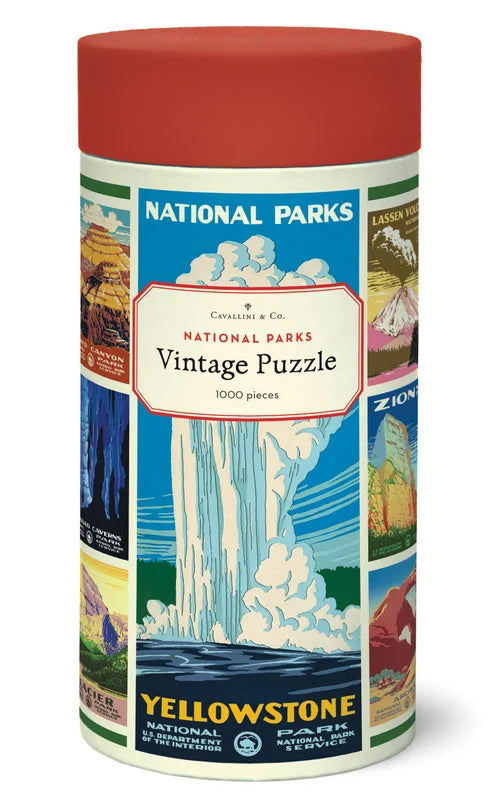 Cavallini Vintage 1,000 Piece Puzzles | Artisans.