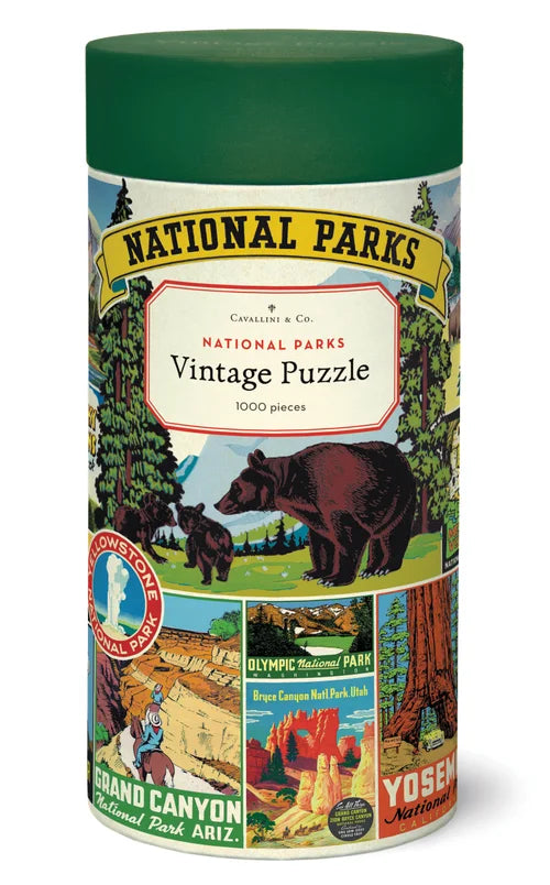 Cavallini Vintage 1,000 Piece Puzzles | Artisans.