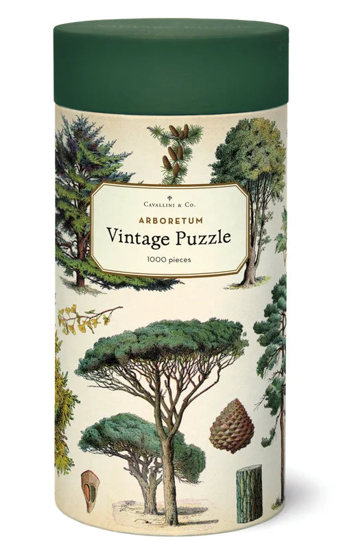 Cavallini Vintage 1,000 Piece Jigsaw Puzzle Collection