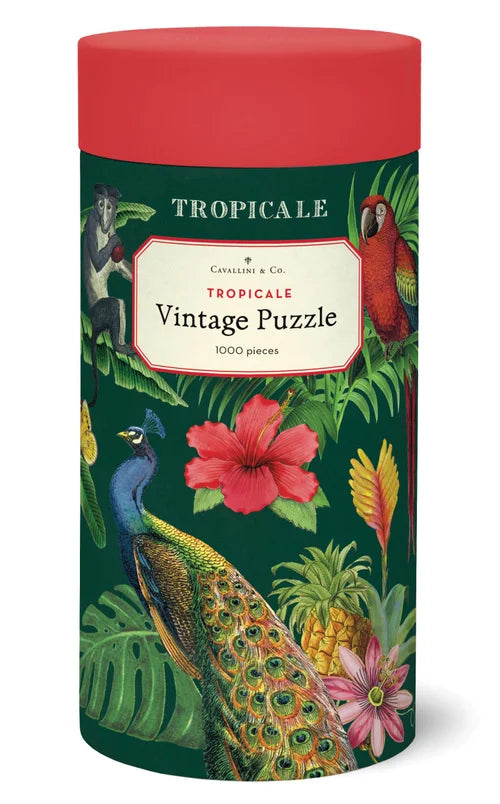 Cavallini Vintage 1,000 Piece Puzzles | Artisans.