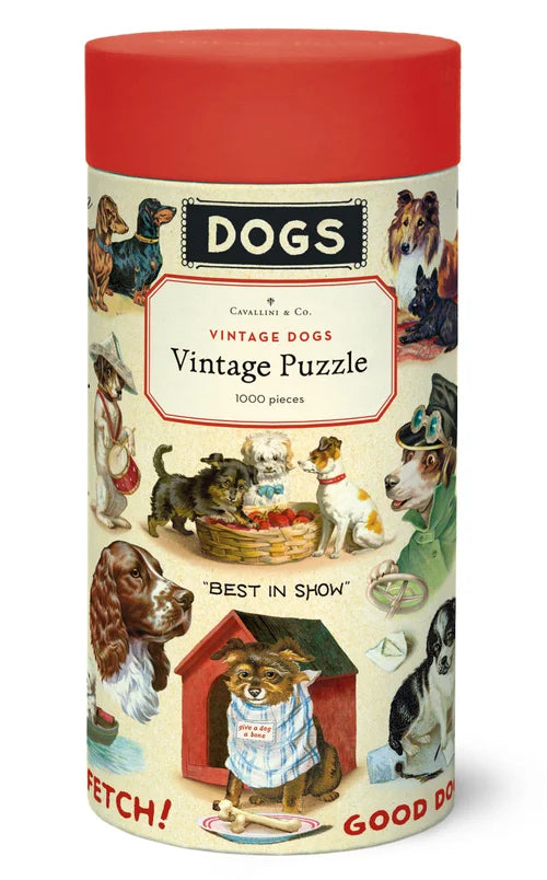 Cavallini Vintage 1,000 Piece Jigsaw Puzzle Collection
