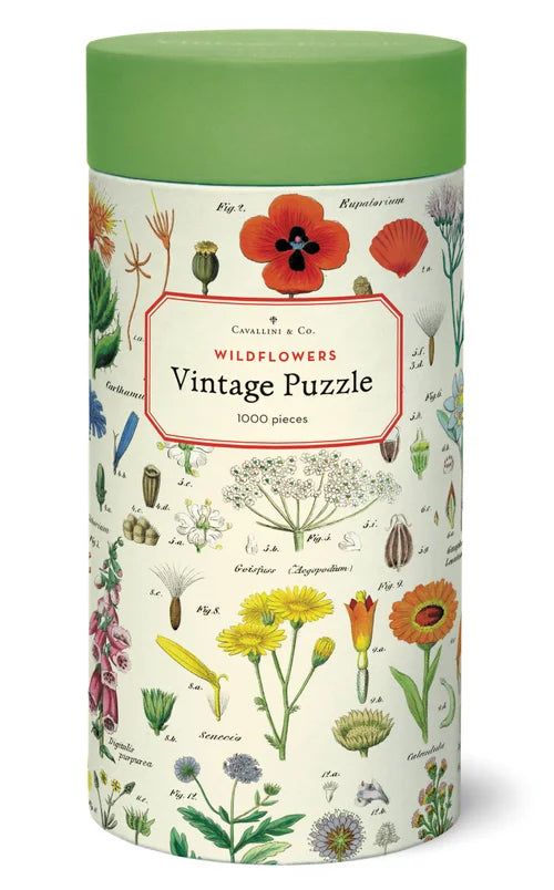 Cavallini Vintage 1,000 Piece Puzzles | Artisans.