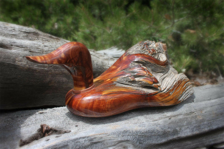 Hand-carved Wood Duck