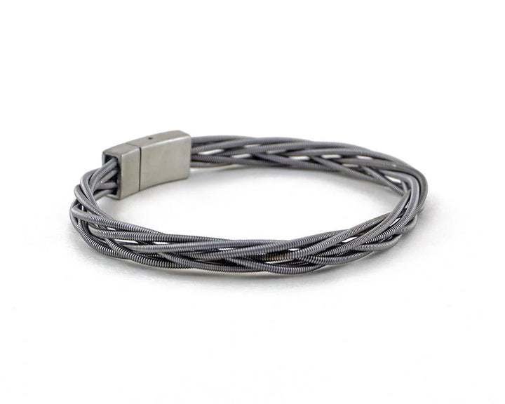 Ray Recycled Bass Guitar String Bracelet