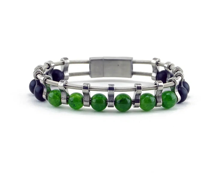 Ricky Recycled Bass Guitar String Bracelet