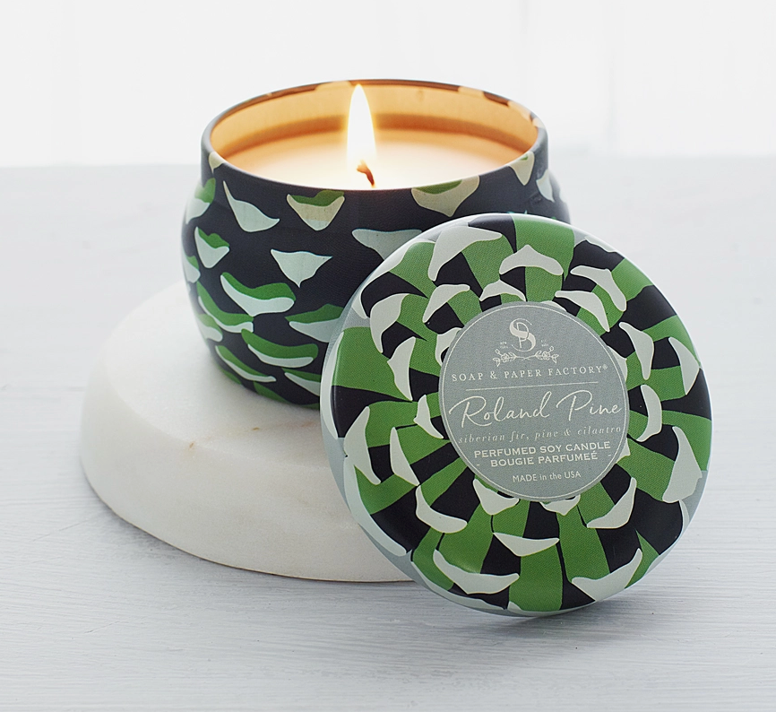 Small Tin Soy Candle Collection — Assorted Signature Scents for Home