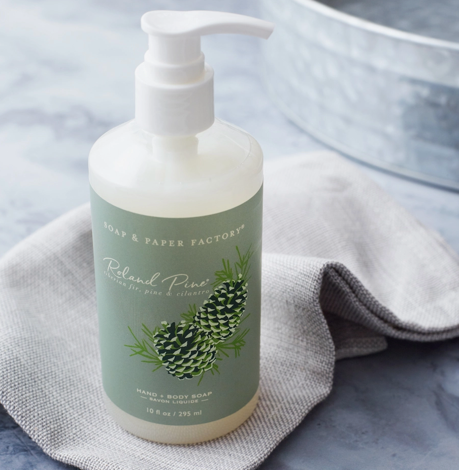 Roland Pine Hand & Body Wash | Artisans.