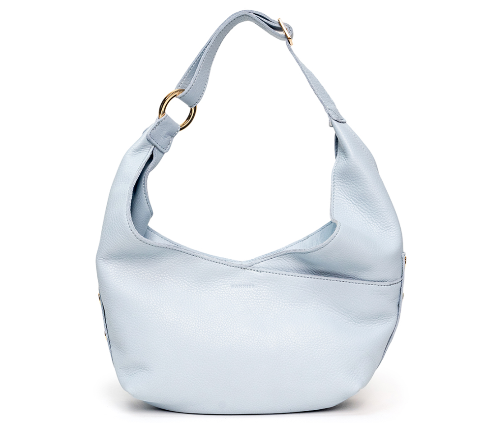 Hammitt Tom Zip - Medium/Hazy Blue - Gold