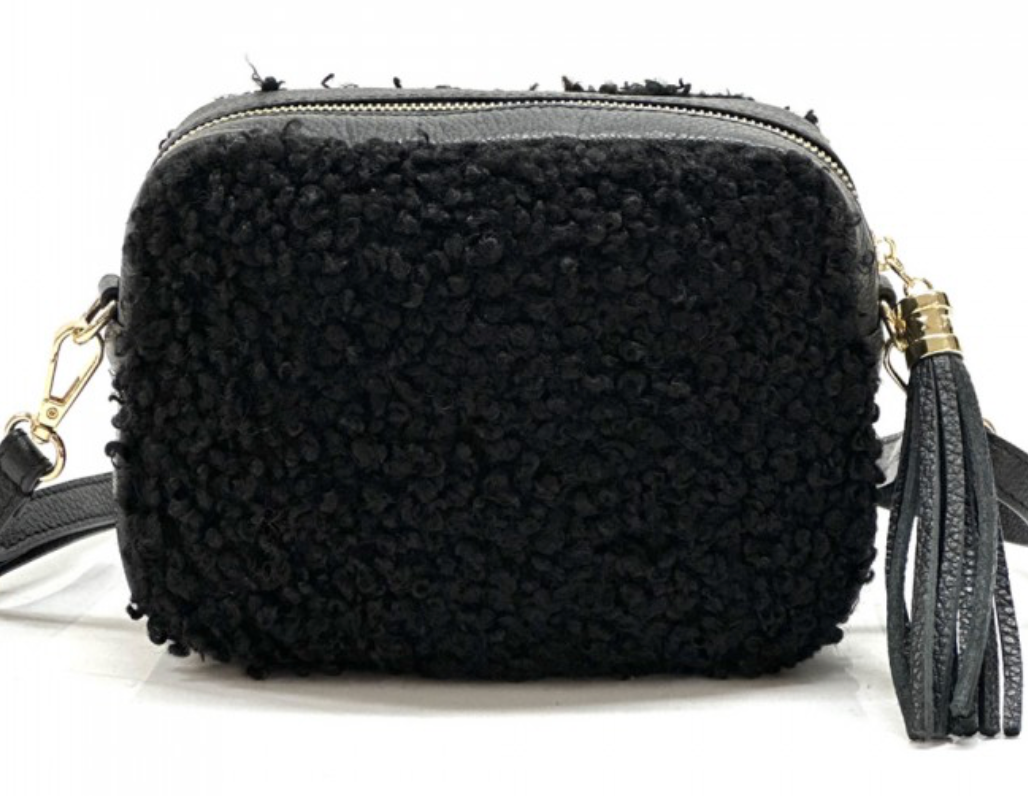 Stylish Teddy Leather Shoulder Bag perfect for elegant everyday use and versatile fashion