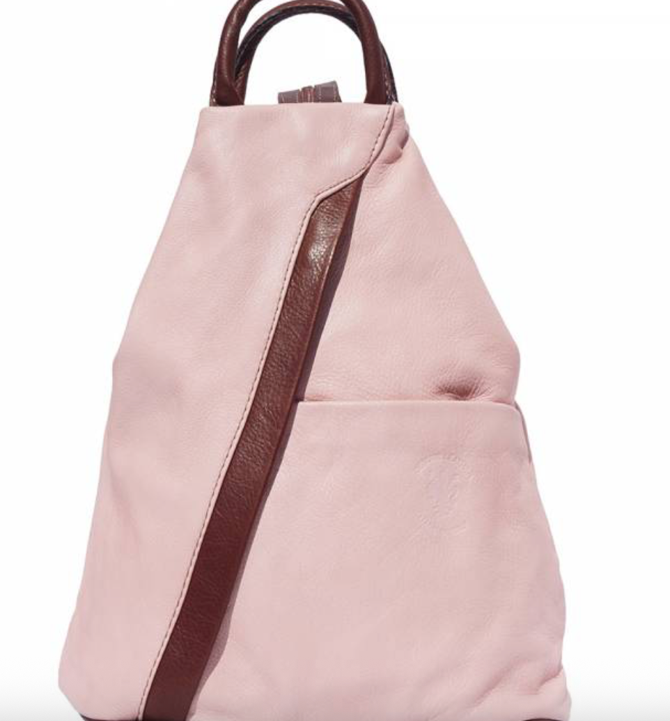 Stylish leather backpack featuring premium craftsmanship and elegant design for sophisticated everyday use