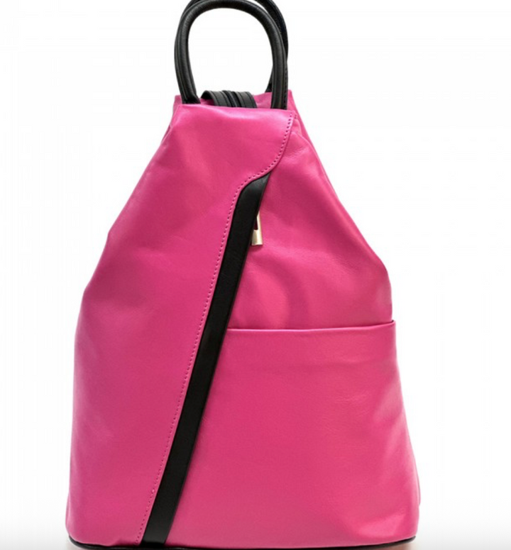Stylish leather backpack featuring premium craftsmanship and elegant design for sophisticated everyday use