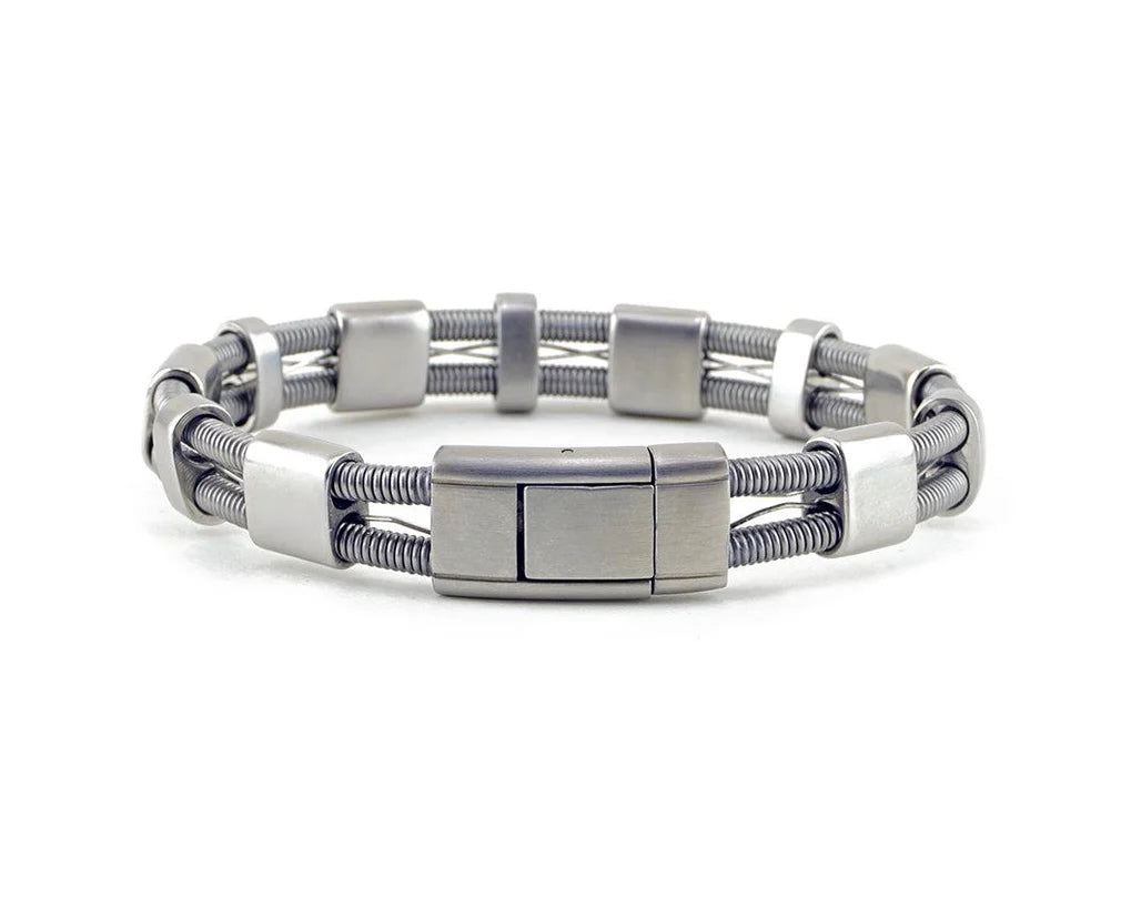 Sean Recycled Bass Guitar Sting Bracelet