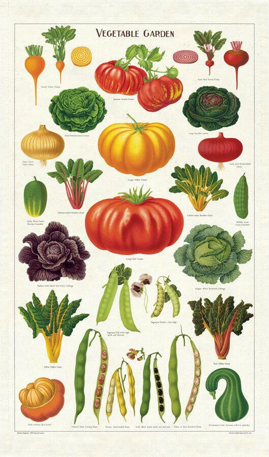 Cavallini Tea Towel