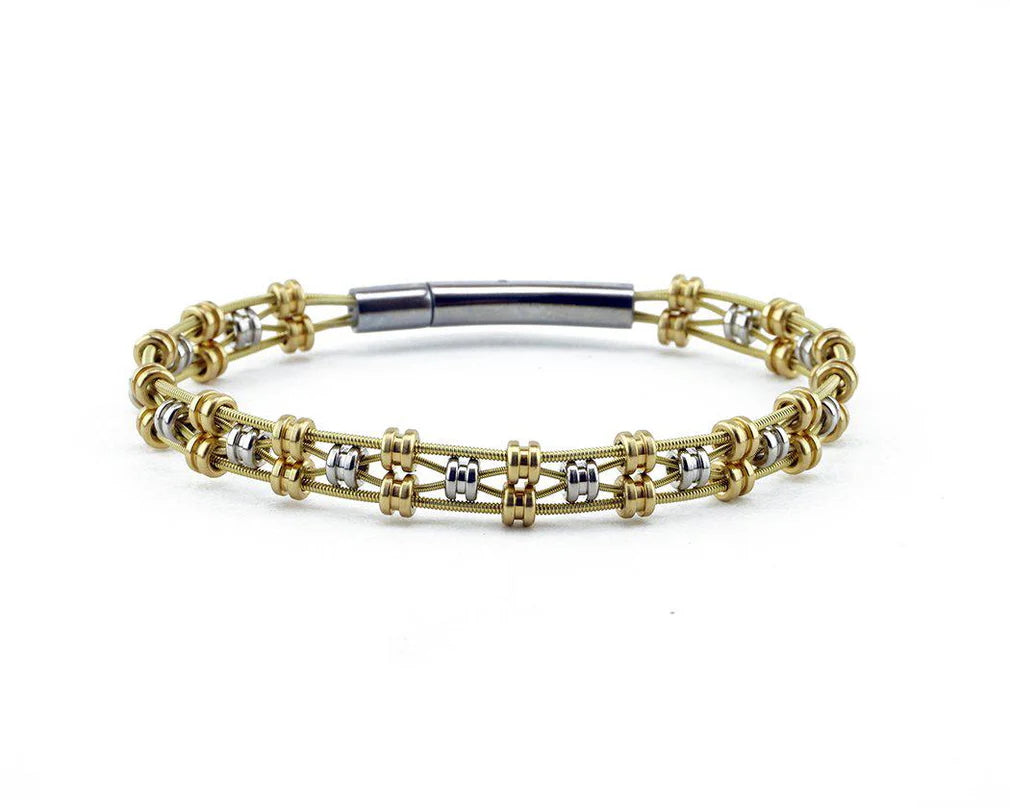 Vanessa Recycled Guitar String Bracelet
