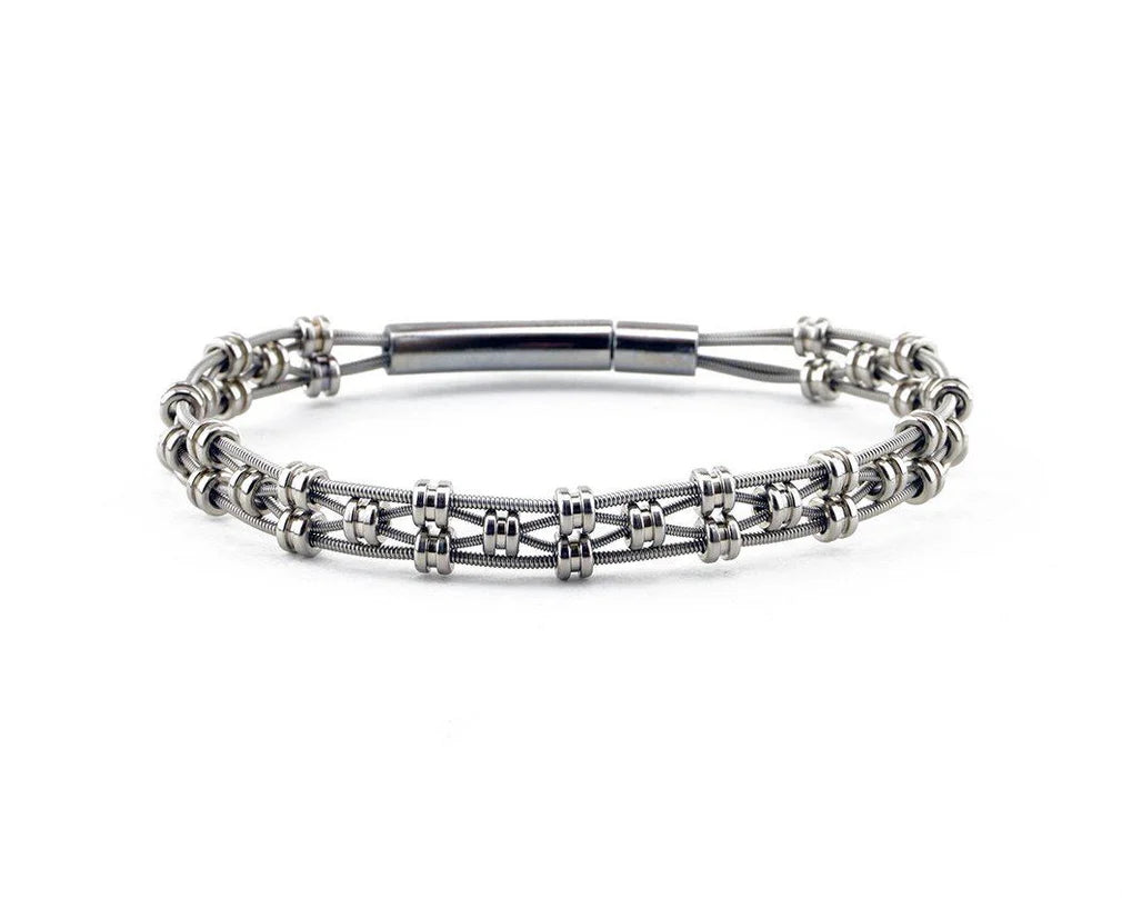 Vanessa Recycled Guitar String Bracelet