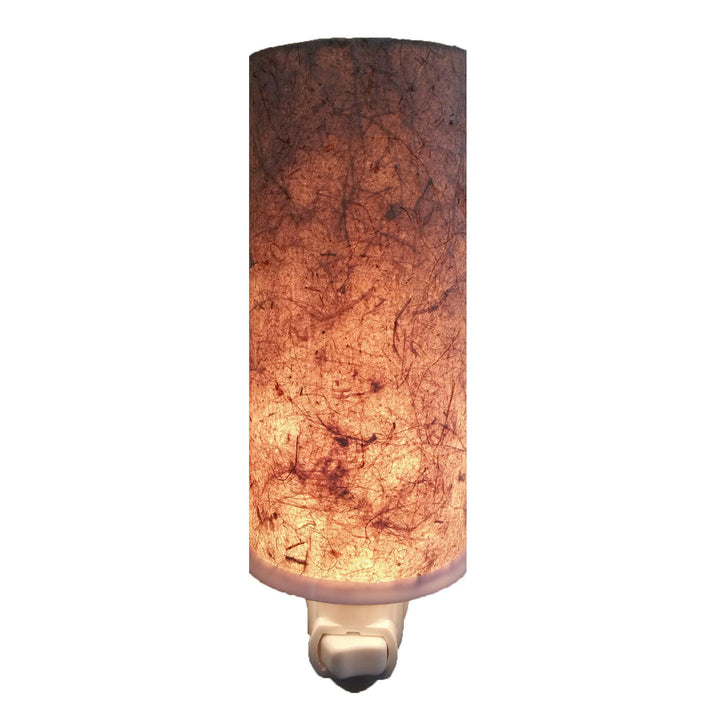 Paper Nightlight Natural, Shade Made of Handmade Paper | Artisans.