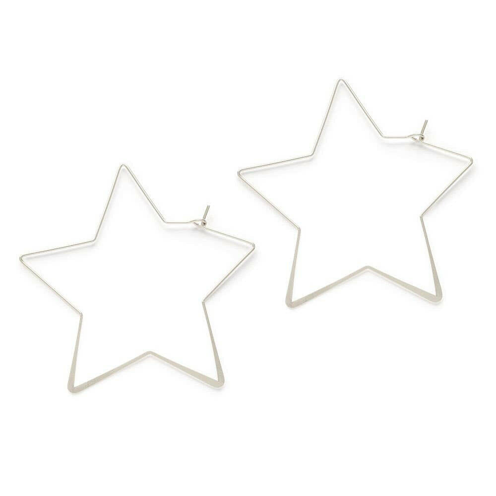 Giant Star Hoop Earrings | Artisans.