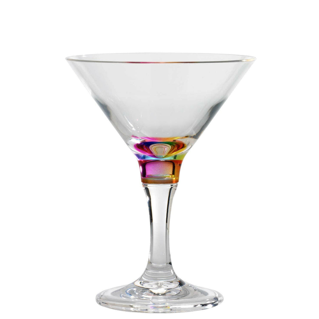 Jewel 9 oz. Martini Rainbow | Artisans.
