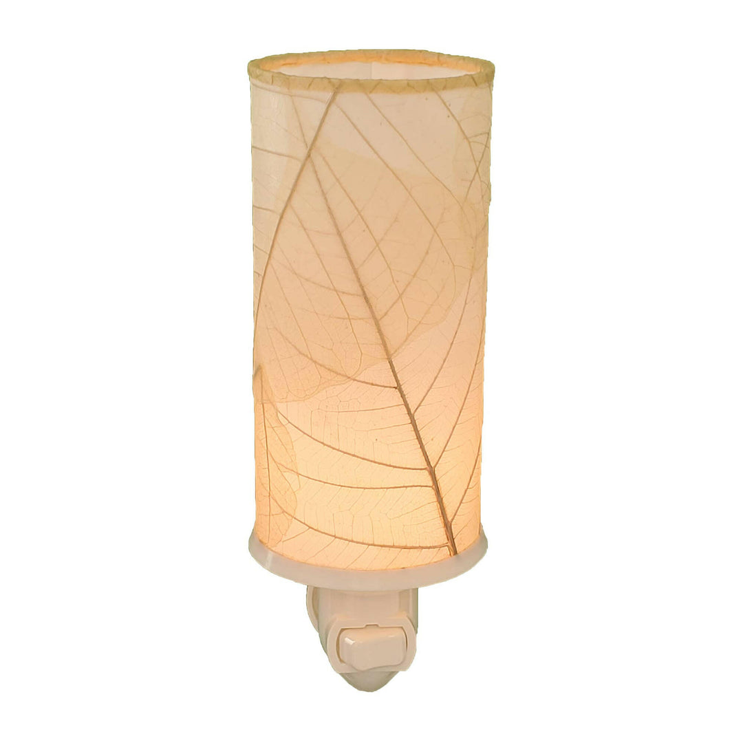 Cylinder Night Light Natural | Artisans.