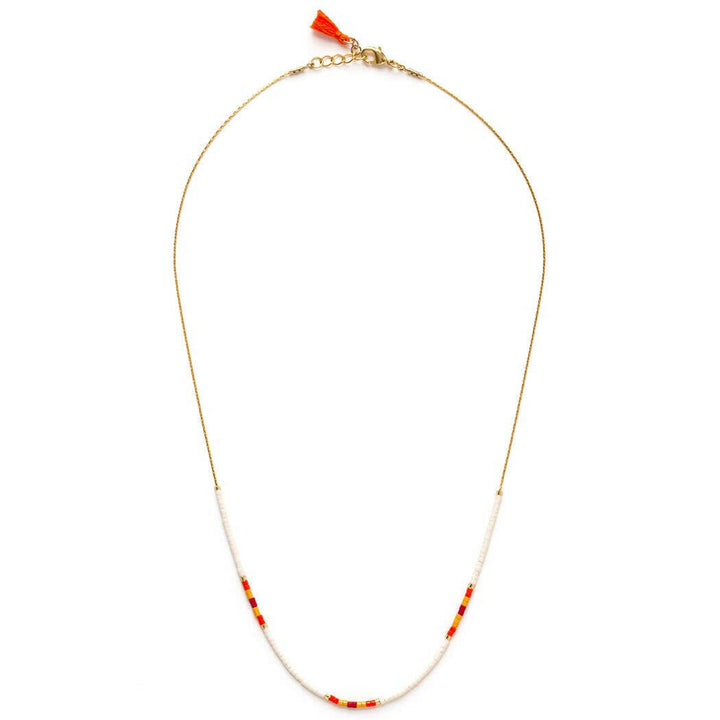 Japanese Seed Bead Necklaces: Sky | Artisans.